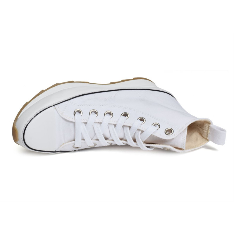 FRASNE Blanc Beige, Baskets montantes Rosemetal