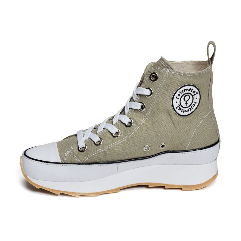 FRASNE Kaki, Baskets montantes Rosemetal