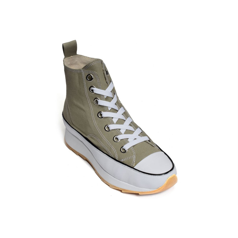 FRASNE Kaki, Baskets montantes Rosemetal