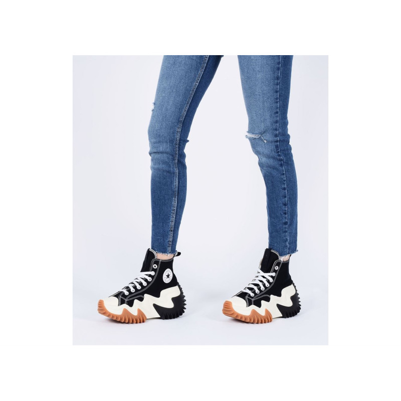 RUN STAR MOTION HI Noir, Chaussures montantes Converse