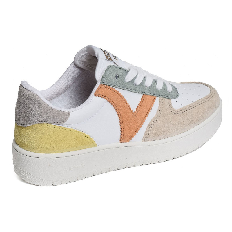 1258214 Blanc Beige, Sneakers basses Victoria