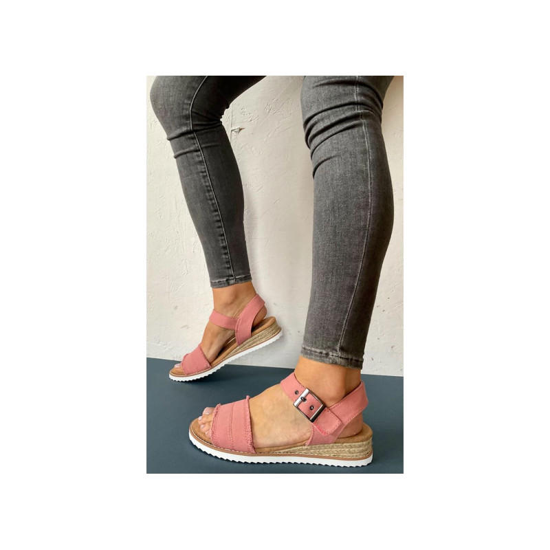 DESERT KISS Rose, Sandales compensées Skechers