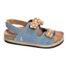 WORLD KNOT Jeans, Nu-Pieds à plateforme Armistice