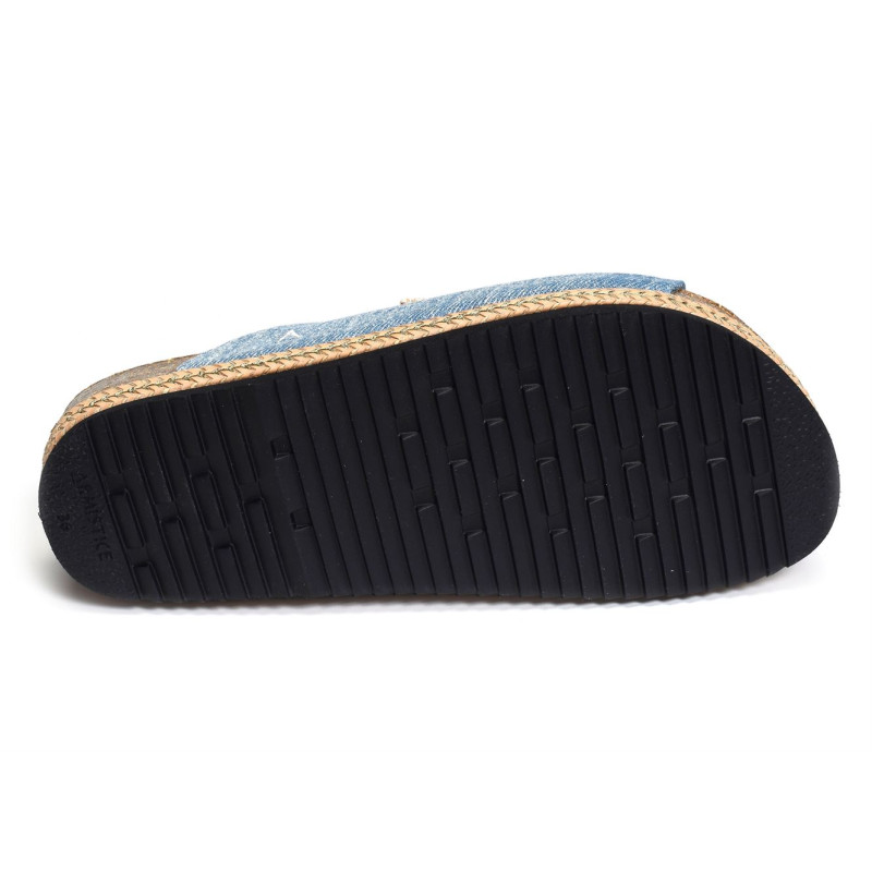 WORLD KNOT Jeans, Nu-Pieds à plateforme Armistice