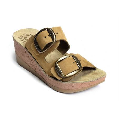 S5017 HELENA Kaki, Mules Fantasy Sandals