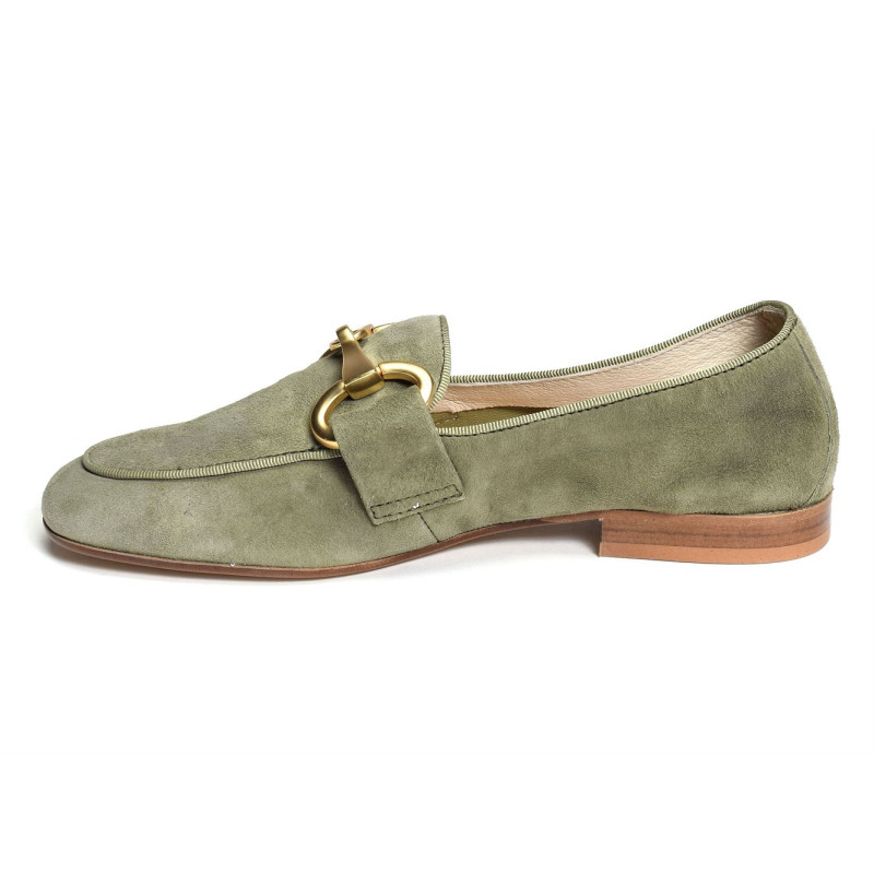 JACQUE Kaki, Mocassins Rosemetal