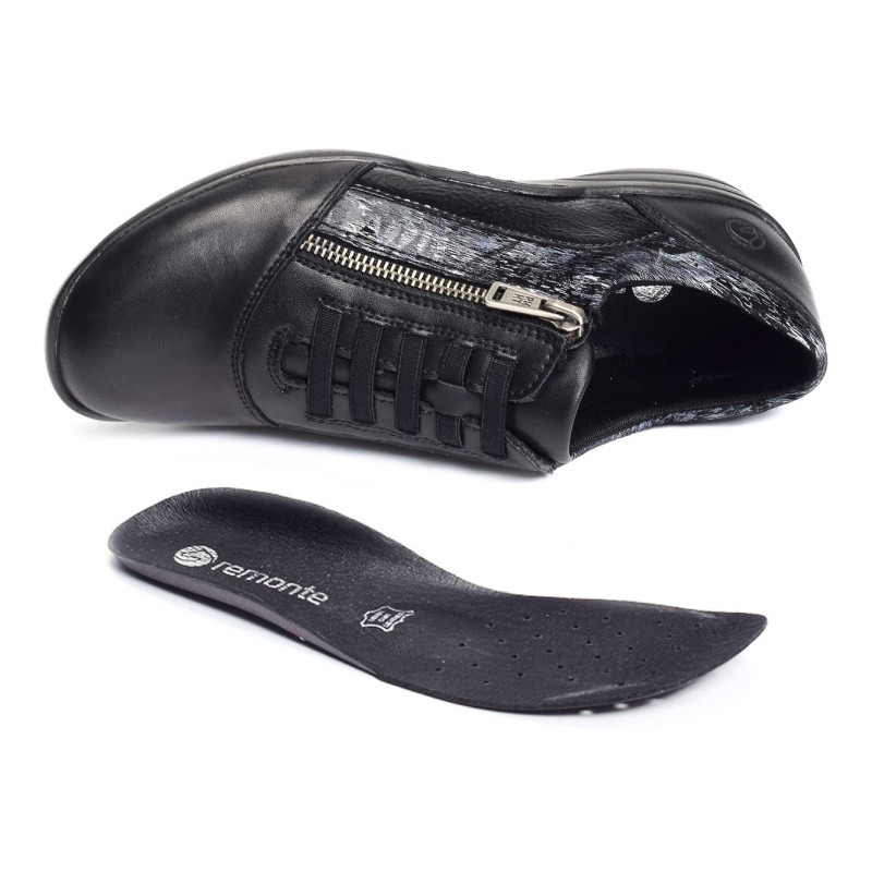 R7679 Noir, Sneakers basses Remonte