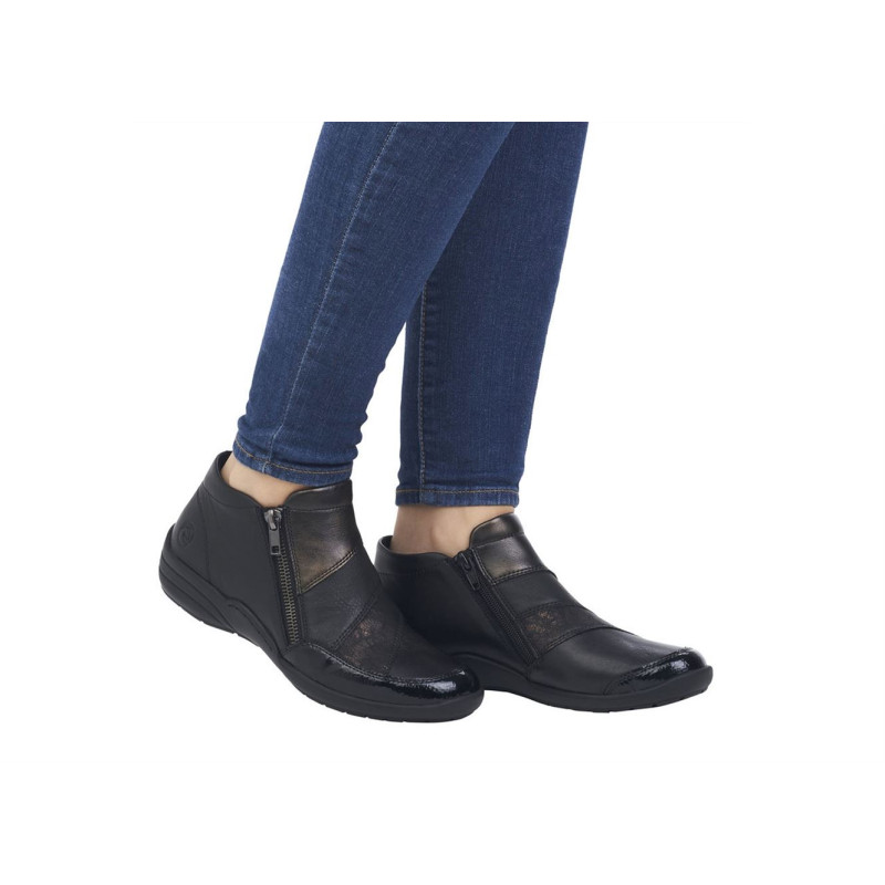 R7678 Noir, Bottillons Remonte