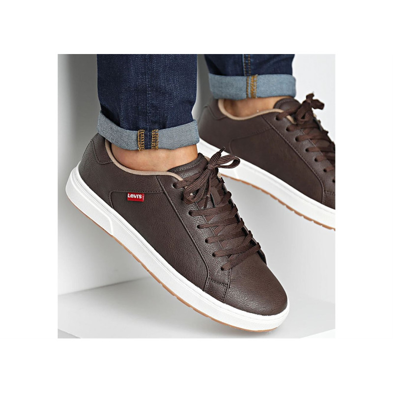 PIPER Marron Foncé, Sneakers basses Levi's