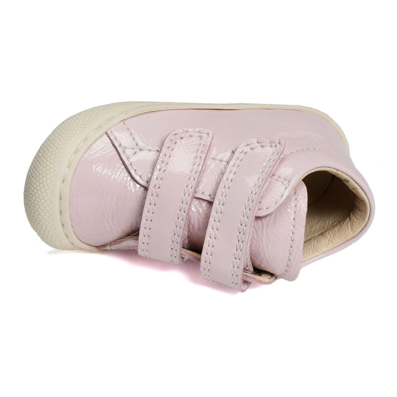 COCOON GIRL VELCRO FANTAISIE Verni Rose, Chaussures à Scratch Naturino