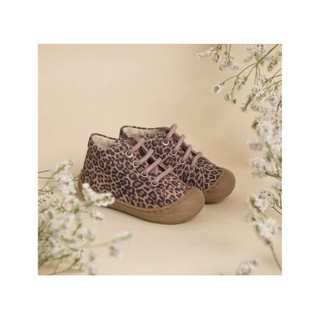 COCOON GIRL Léopard, Chaussures à Lacets Naturino