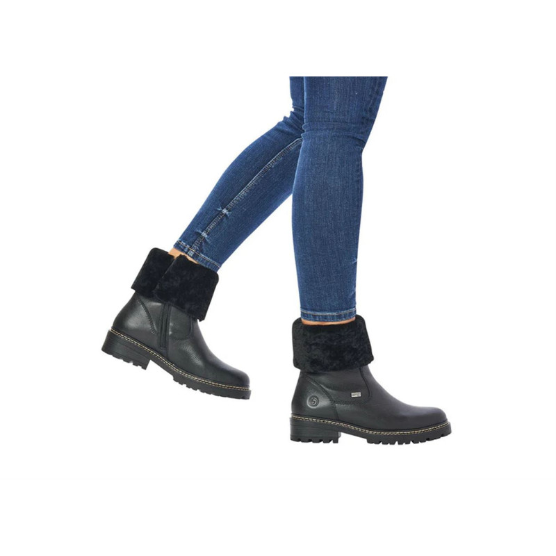D0B71 Noir, Boots Remonte