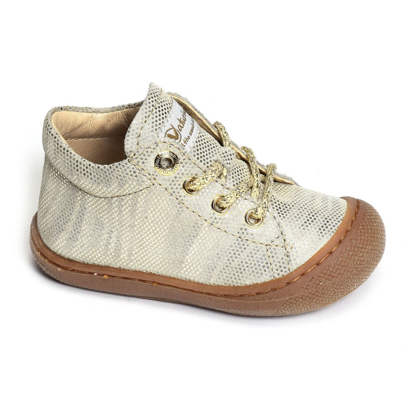 COCOON GIRL FANTAISIE Or, Chaussures à Lacets Naturino