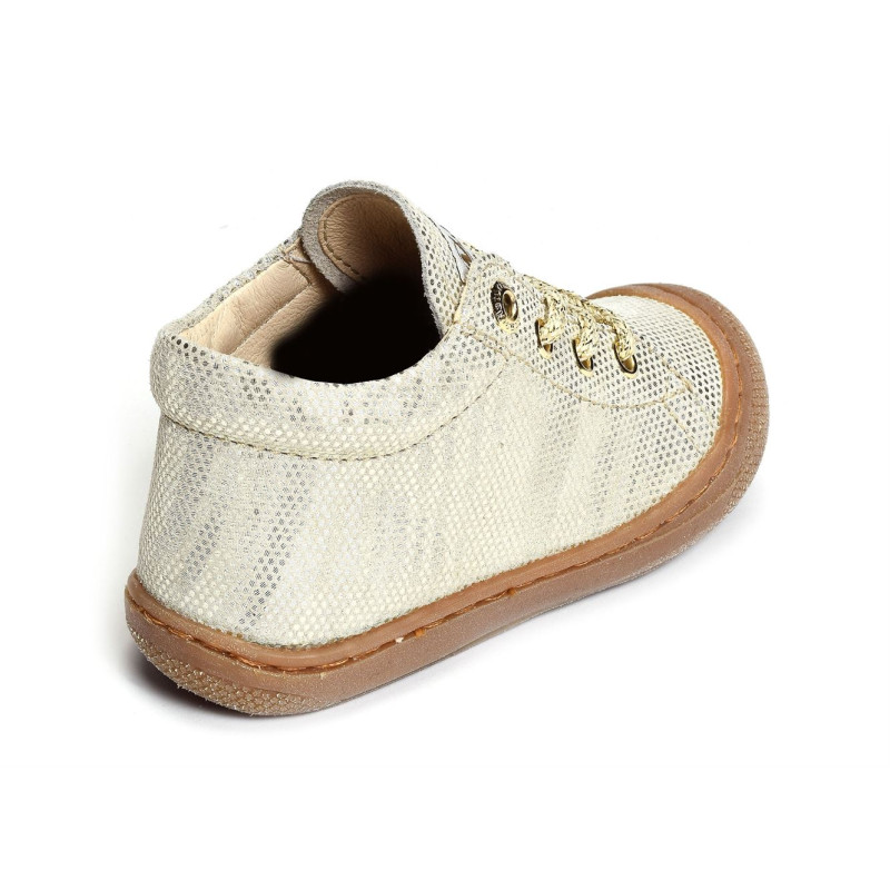 COCOON GIRL FANTAISIE Or, Chaussures à Lacets Naturino