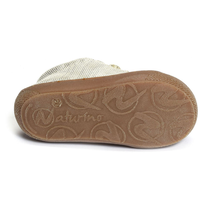 COCOON GIRL FANTAISIE Or, Chaussures à Lacets Naturino