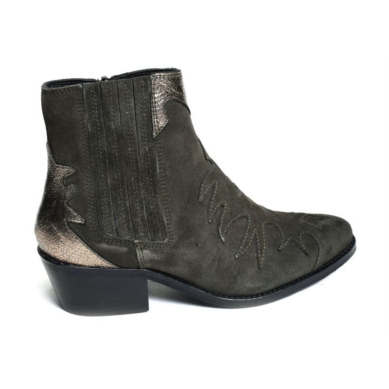 PATITA Kaki, Bottines Anamaia