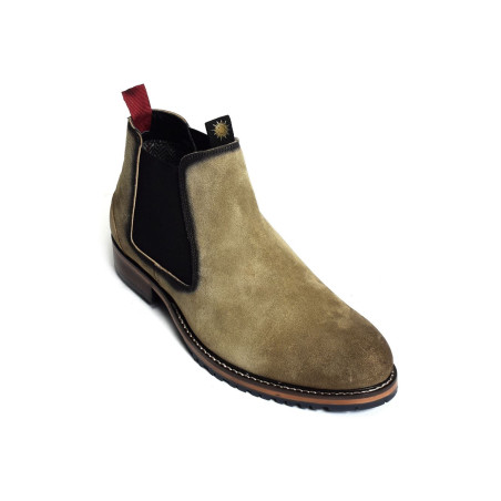 NAPOLI Kaki, Chelsea boots Atelier Tropézien