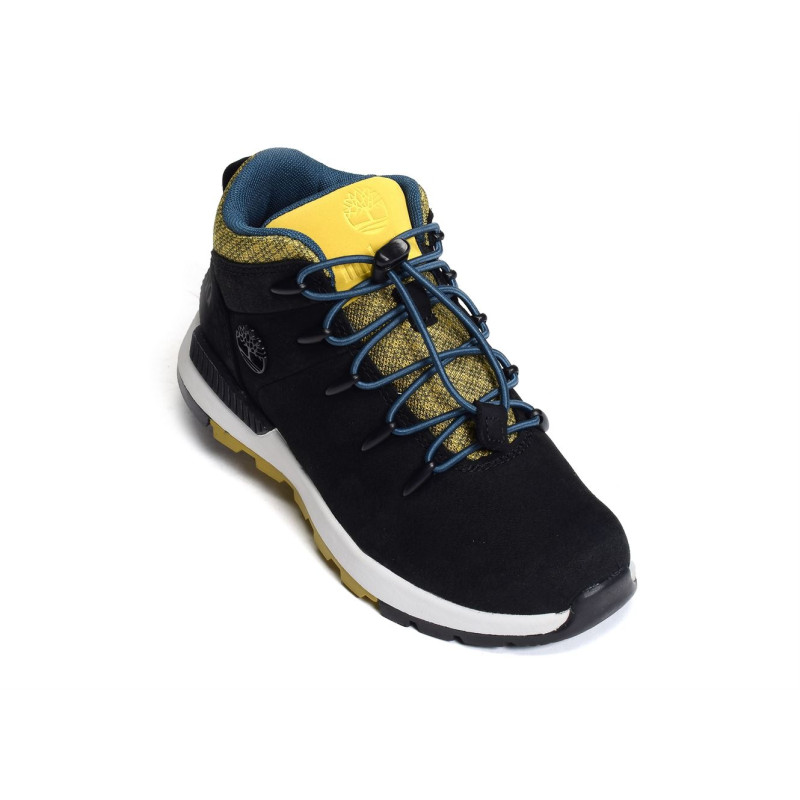 SPRINT TREKKER MID ENFANT Noir Bleu, Baskets montantes Timberland
