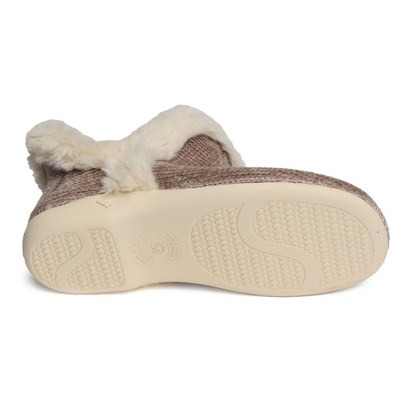 DAGUET Beige, Bottillons La bande a mich