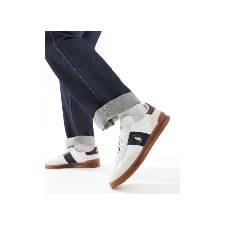 HERITAGE AERA Beige Marine, Sneakers basses Polo Ralph Lauren