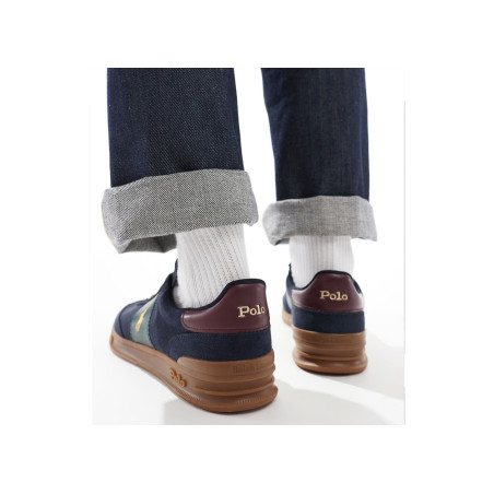 HERITAGE AERA Marine Vert, Sneakers basses Polo Ralph Lauren