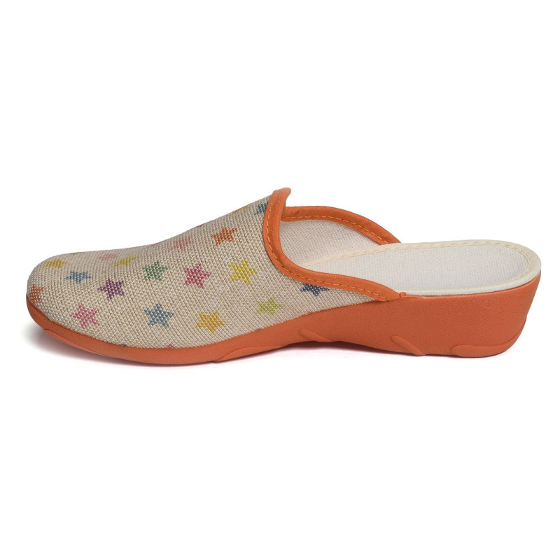 2063 Orange, Mules La maison de l espadrille