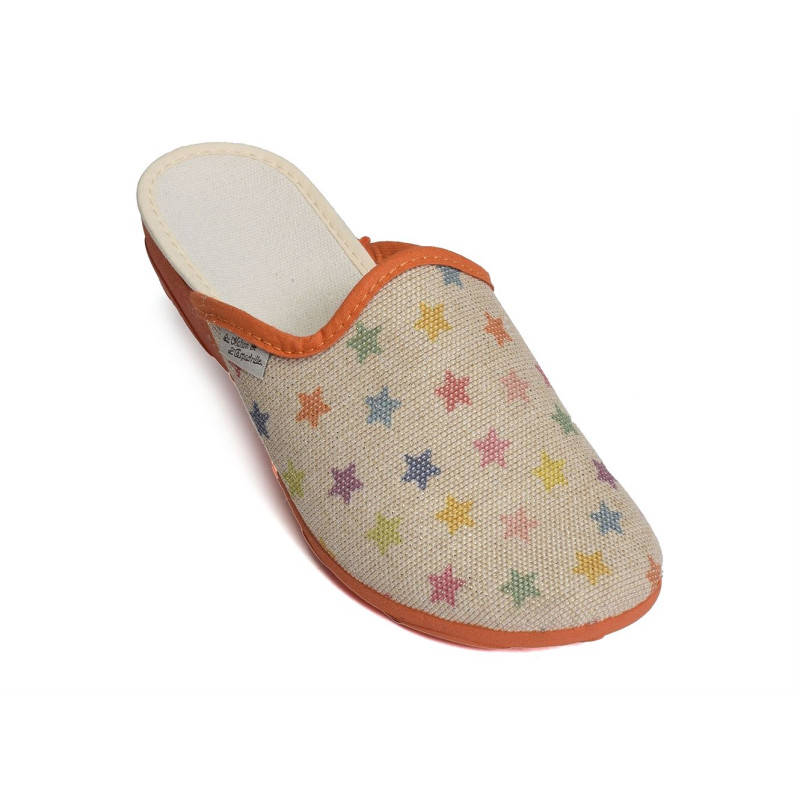 2063 Orange, Mules La maison de l espadrille