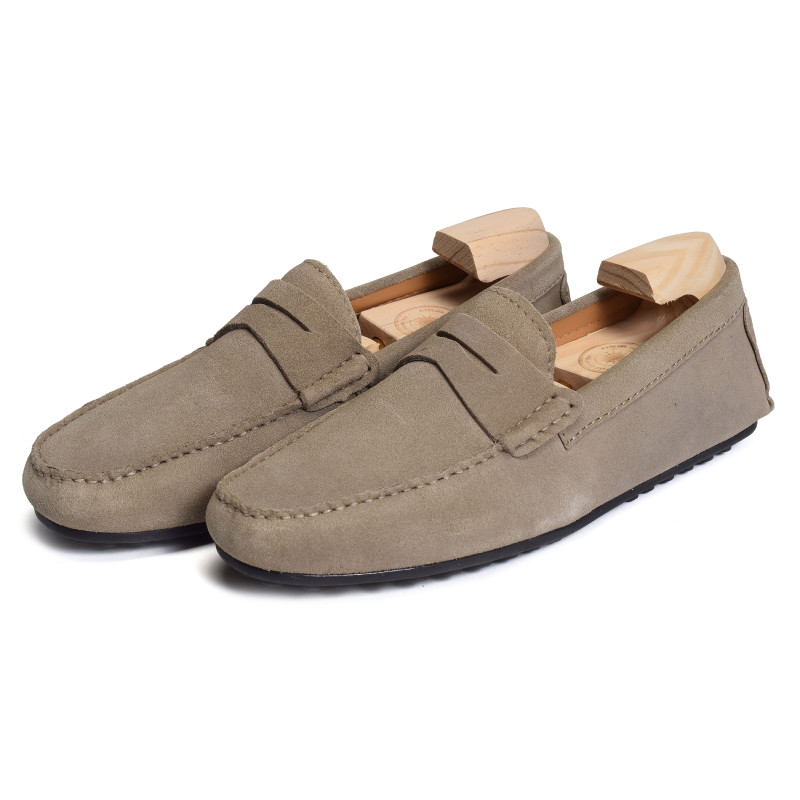 PASCAL Taupe, Mocassins Atelier Tropézien