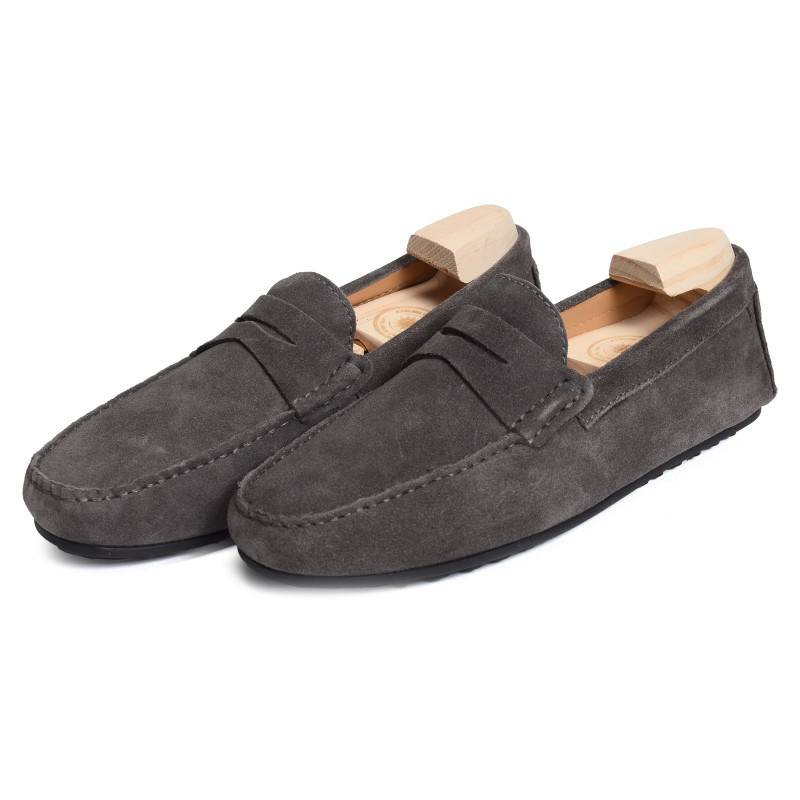 PASCAL Gris, Mocassins Atelier Tropézien