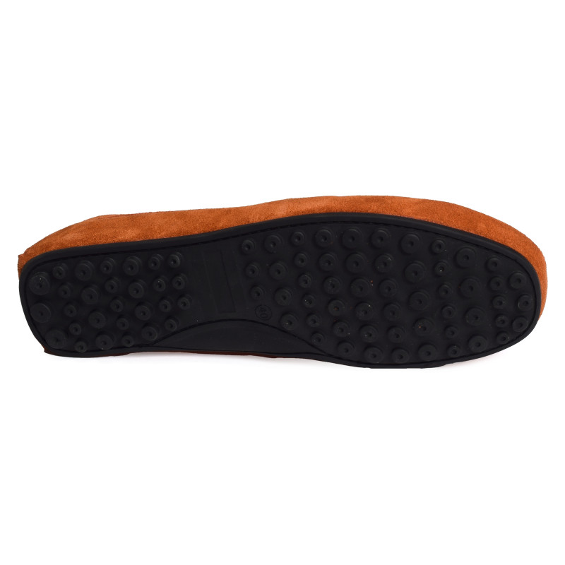 PASCAL Orange, Mocassins Atelier Tropézien