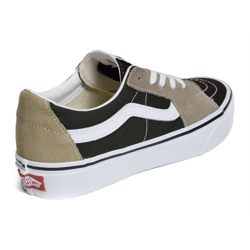UA SK8 LOW Marron Kaki, Sneakers basses Vans