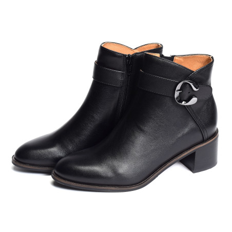 TIRIBA Noir, Bottines Mam'zelle