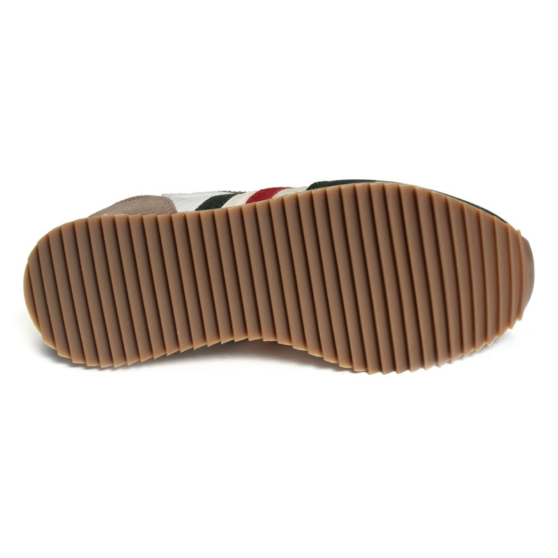 TORINO Blanc Multicolore, Baskets running Serafini
