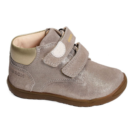 B MACCHIA GC Platine, Chaussures à Scratch Geox