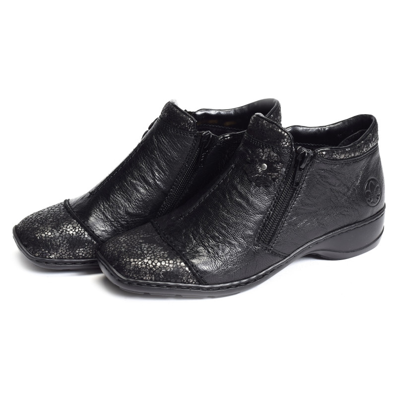 58388 Noir, Bottillons Rieker