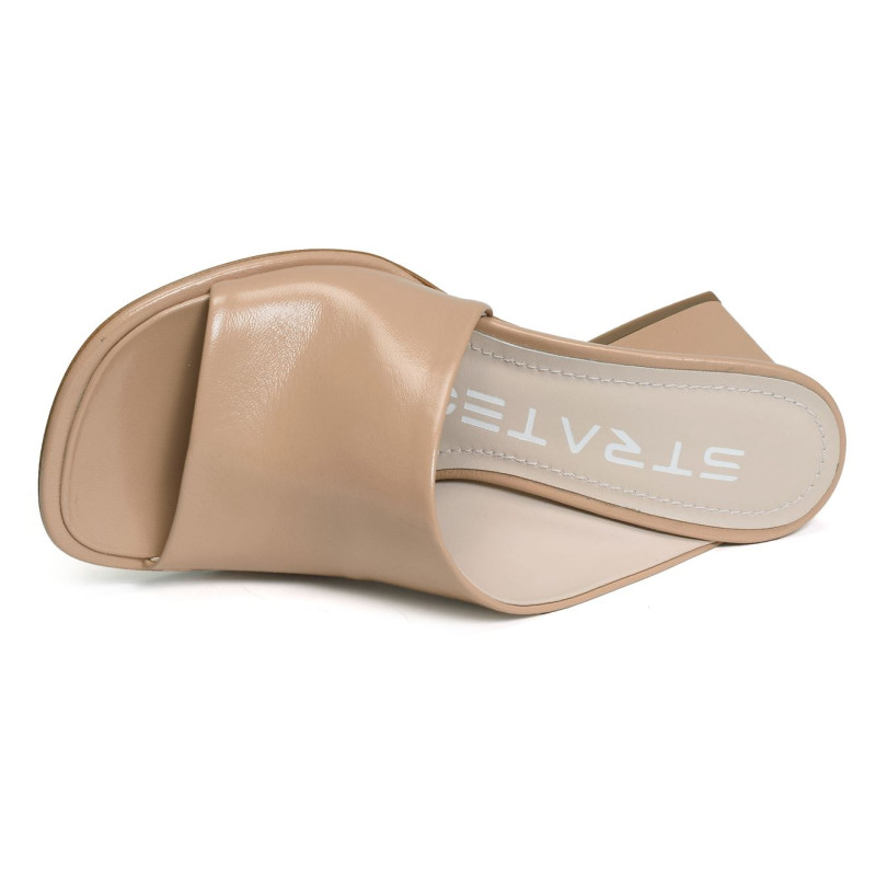 A5172 Beige, Mules Strategia