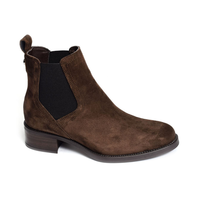 ALAIN2 2637 Marron, Bottines Alpe