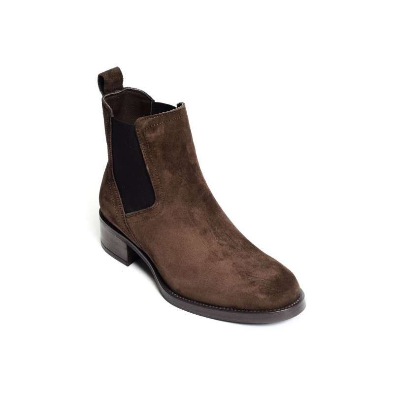 ALAIN2 2637 Marron, Bottines Alpe