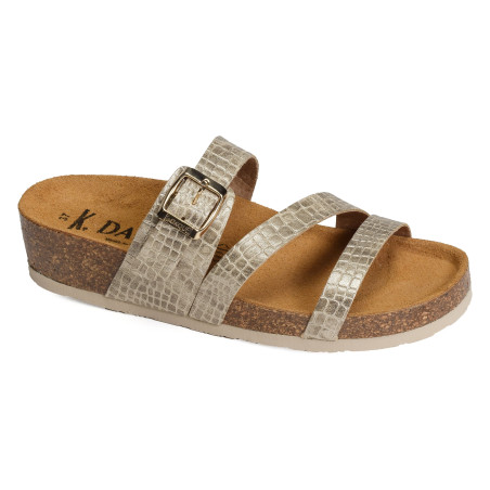 GARBET Platine, Mules K.Daques