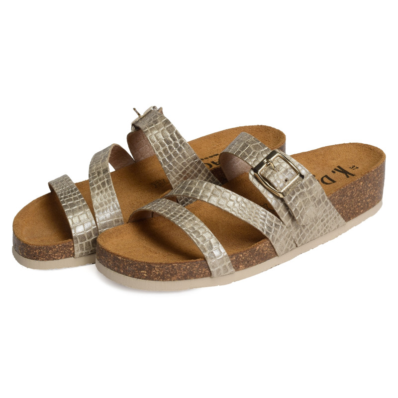 GARBET Platine, Mules K.Daques