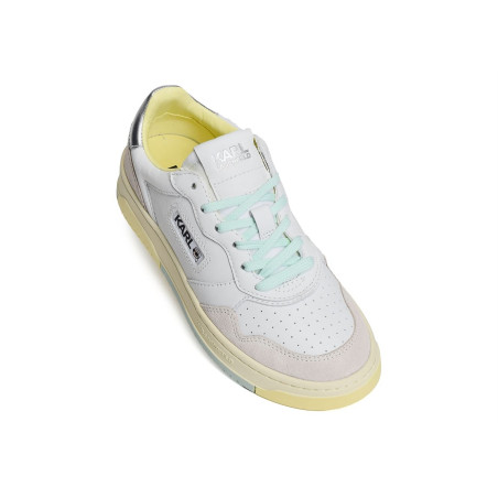 KREW Blanc Multicolore, Sneakers basses Karl Lagerfeld