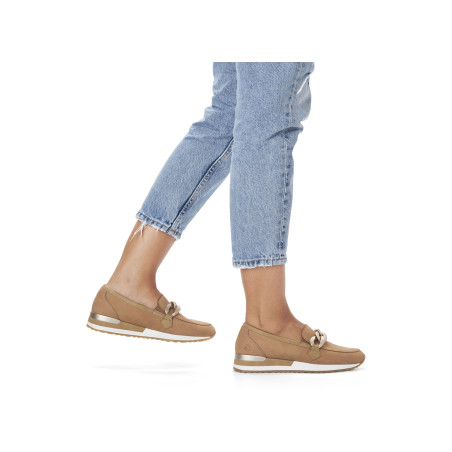 R2544 Beige, Mocassins Remonte