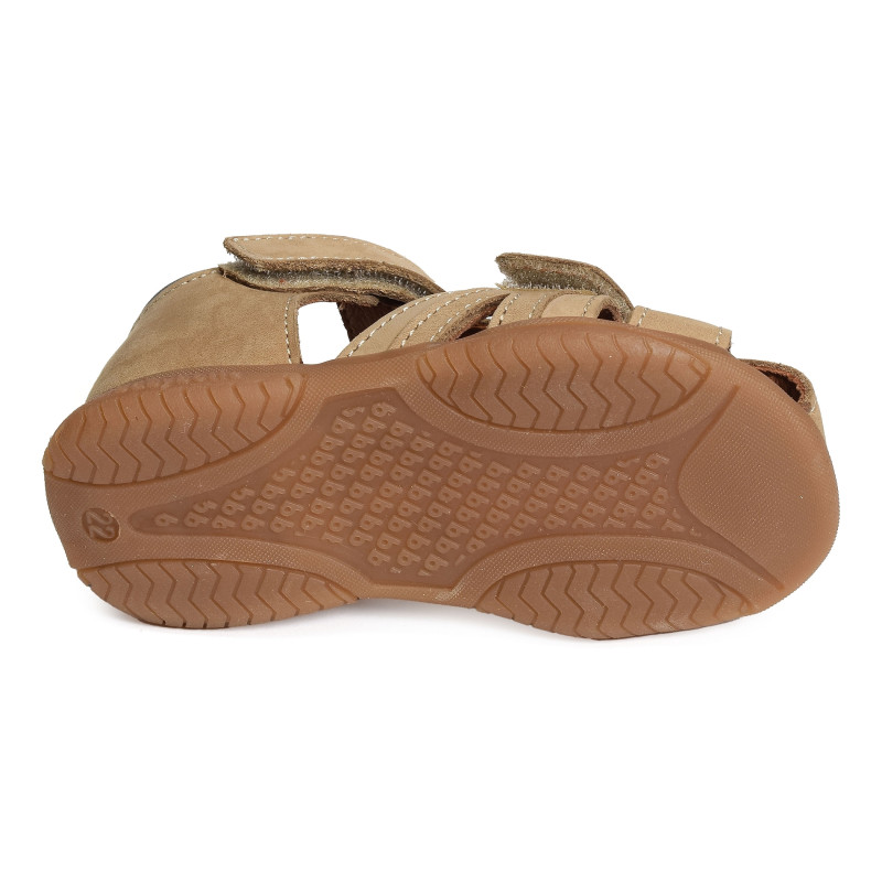 TITOF Beige Bleu, Sandales plates & Nu-Pieds Babybotte