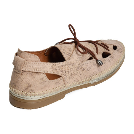 MOLENE Beige, Richelieus Madory