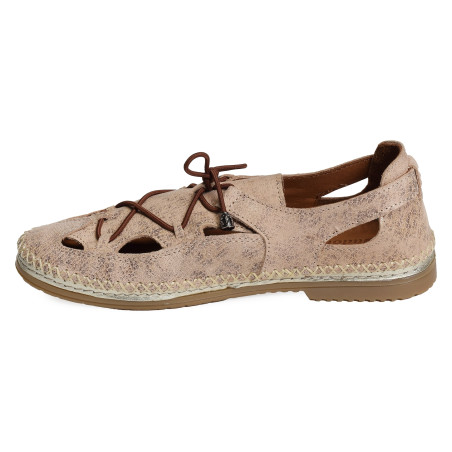 MOLENE Beige, Richelieus Madory
