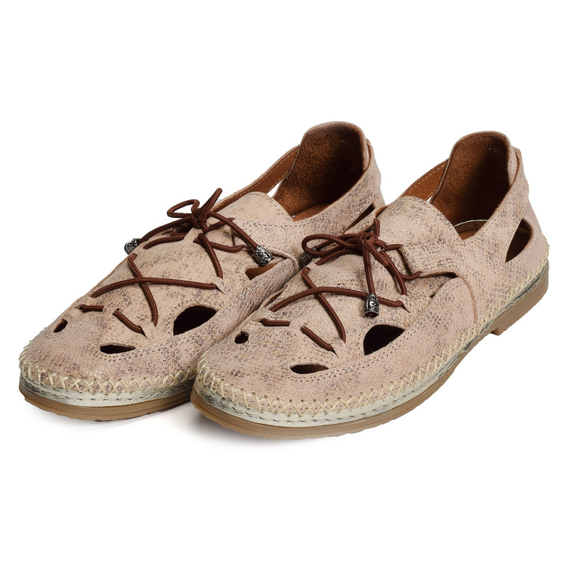 MOLENE Beige, Richelieus Madory