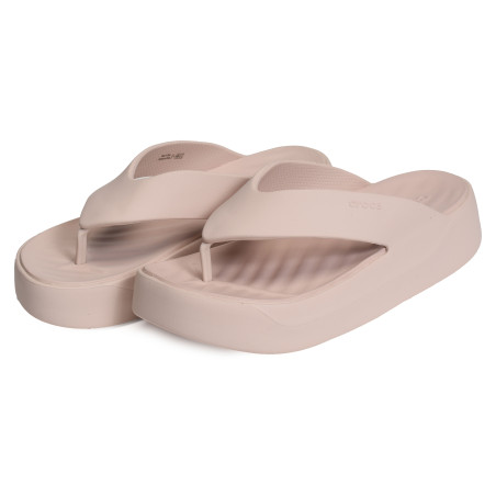 GETAWAY PLATFORM FLIP Nude, Tongs Crocs