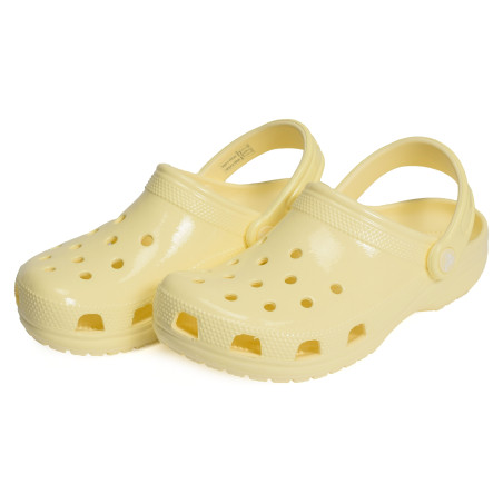 CLASSIC HIGH SHINE CLOG Verni Jaune, Sabots Crocs