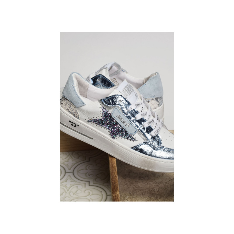 ALE Blanc Bleu, Sneakers basses Semerdjian