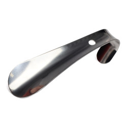 ZOMAKE Chausse-Pied Métal 42 Cm - Grand Manche Long En Acier Inoxydable Solide Pour Personnes Âgées, Adultes Et Femmes - Argent